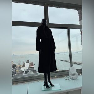 📌SOLD📌Glitz Black and Brown Fur Coat